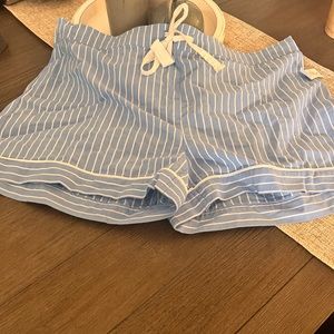 Gap poplin PJ shorts